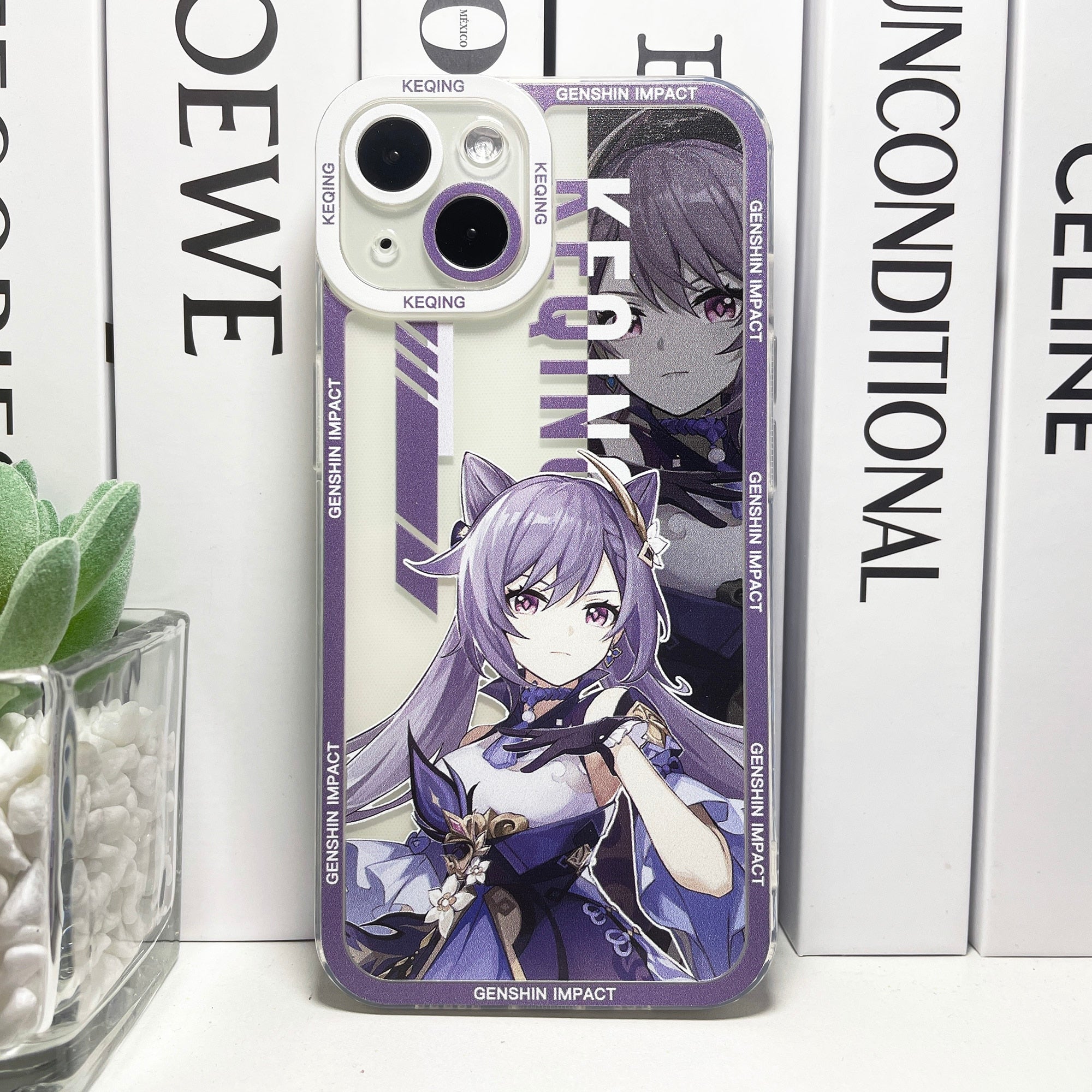 Genshin Impact iPhone Case Keqing WithWindComesGlory