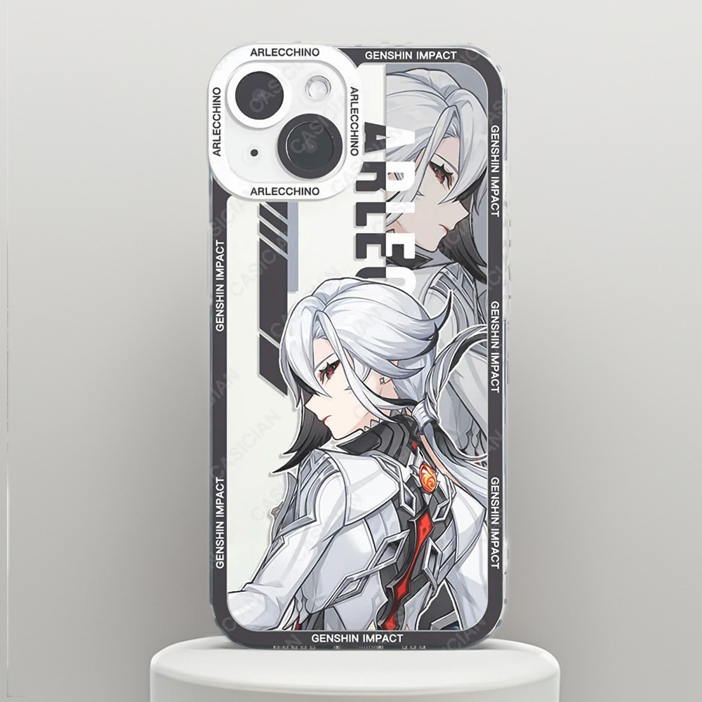 Genshin Impact iPhone Case (Arlecchino)