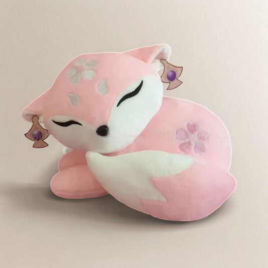 Yae Miko Fox Form Soft Plushie Doll