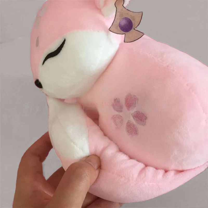 Yae Miko Fox Form Soft Plushie Doll