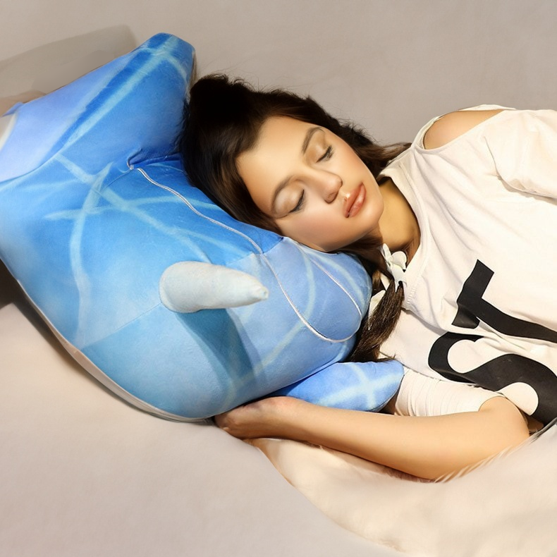 Blue Whale Plushie Cushion (Tartaglia / Childe)